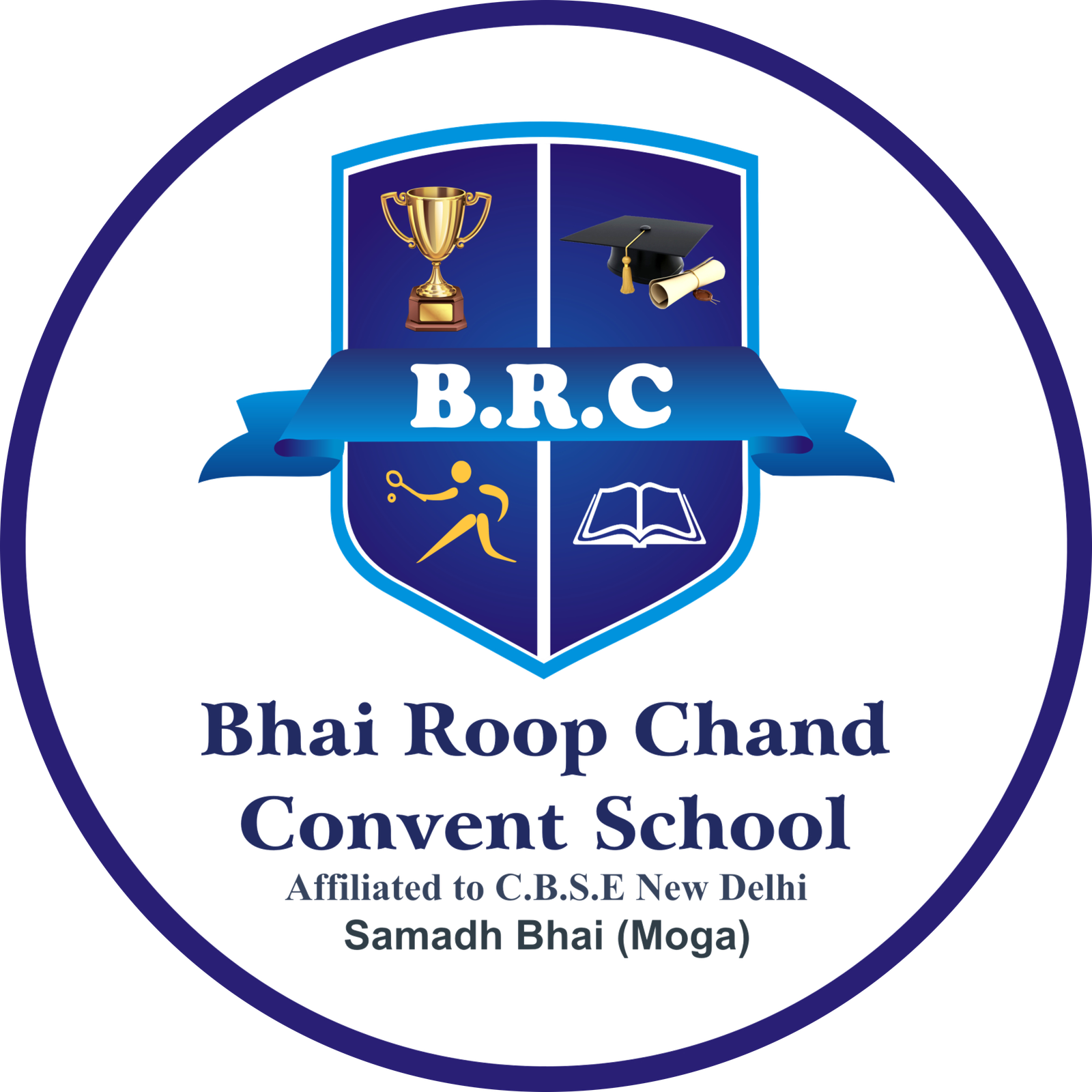 B.R.C. Convent School Logo